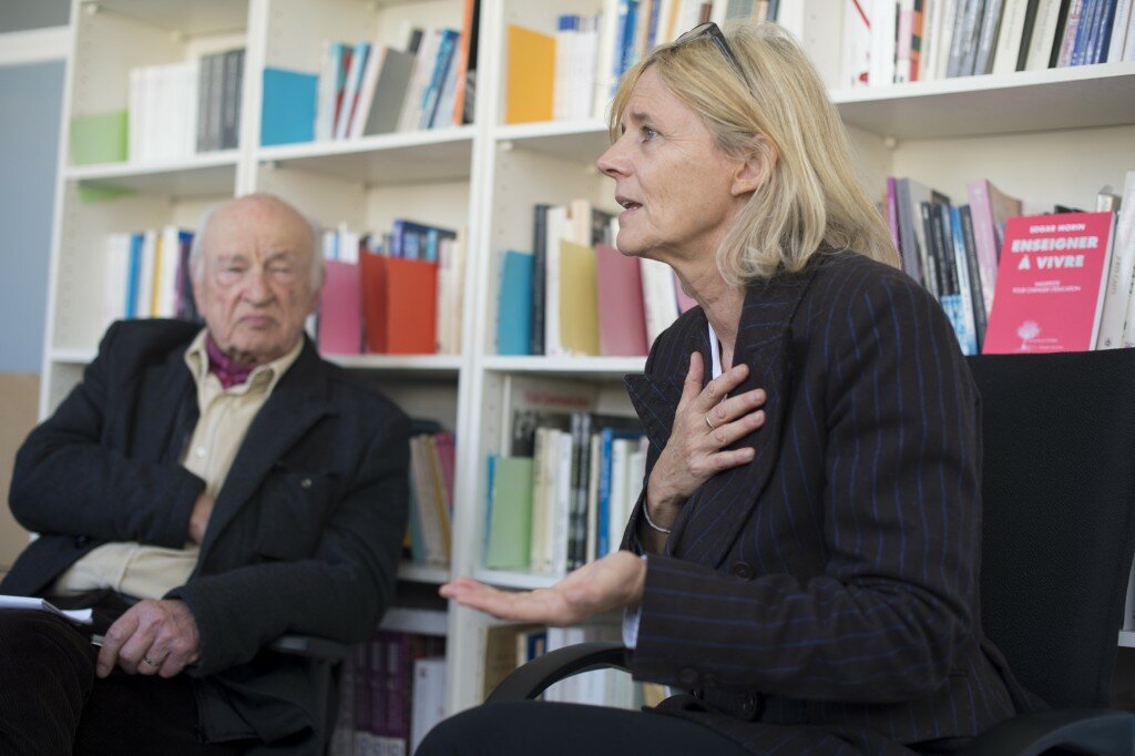 Interview croisée pour Altermondes : Florence Aubenas et Edgar Morin