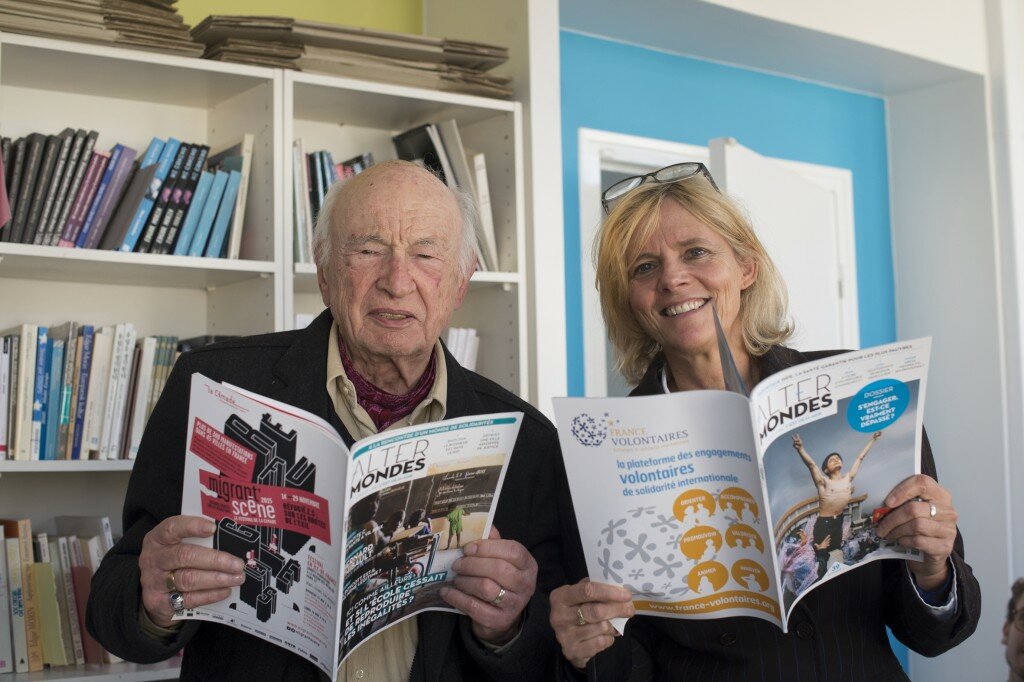 Interview croisée pour Altermondes : Florence Aubenas et Edgar Morin